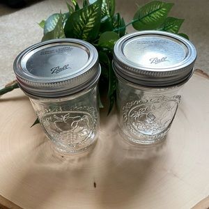 Ball Crafted Small Mason Jars Set Of 2